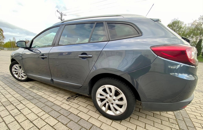 Renault Megane cena 27000 przebieg: 166000, rok produkcji 2015 z Ostróda małe 191